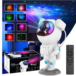Night Light Astronaut Galaxy Star